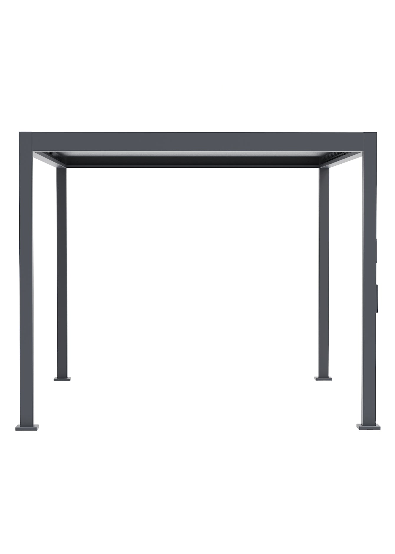 Core+ 110 3x4 battery turn anthracite E-Pergola | Royal Garden