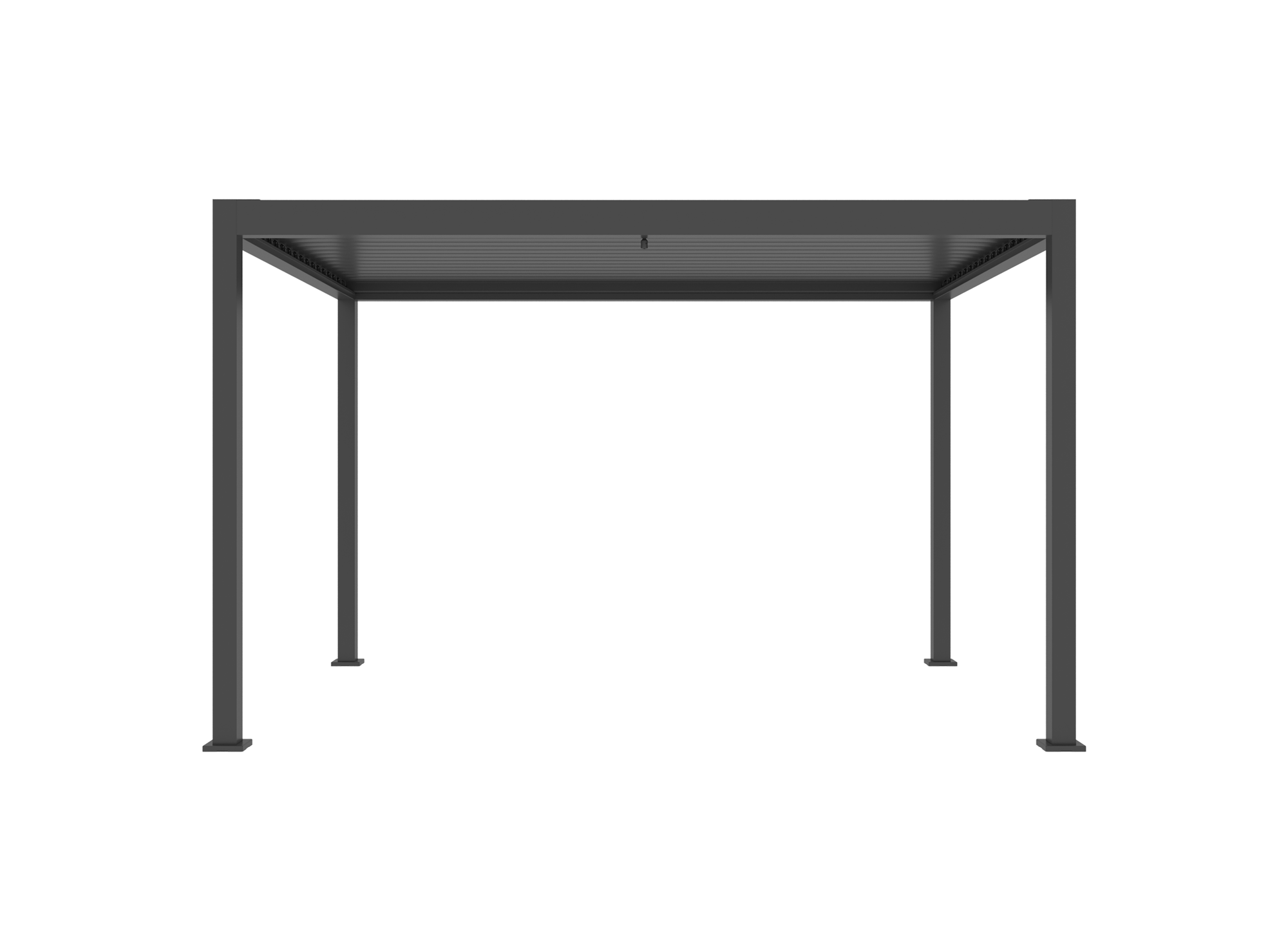 Pérgola Antracita Core+ 110 3x4 con Giro Manual