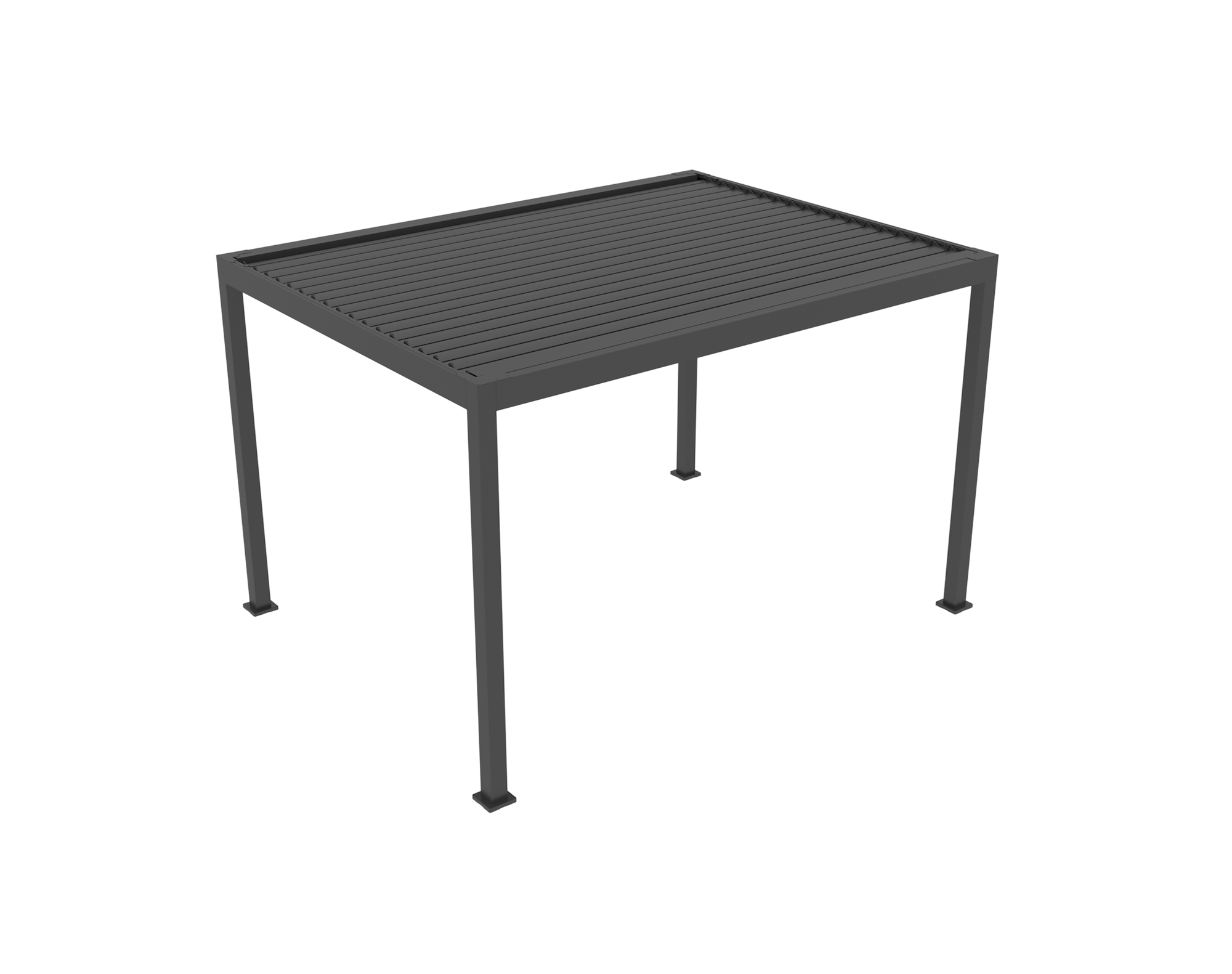 Pérgola Antracita Core+ 110 3x4 con Giro Manual