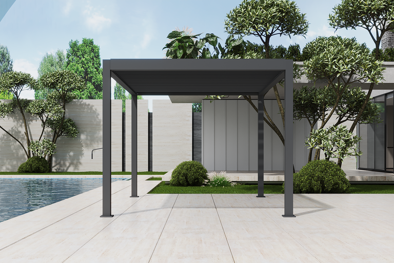 Icon 120 3x4 Anthracite Pergola