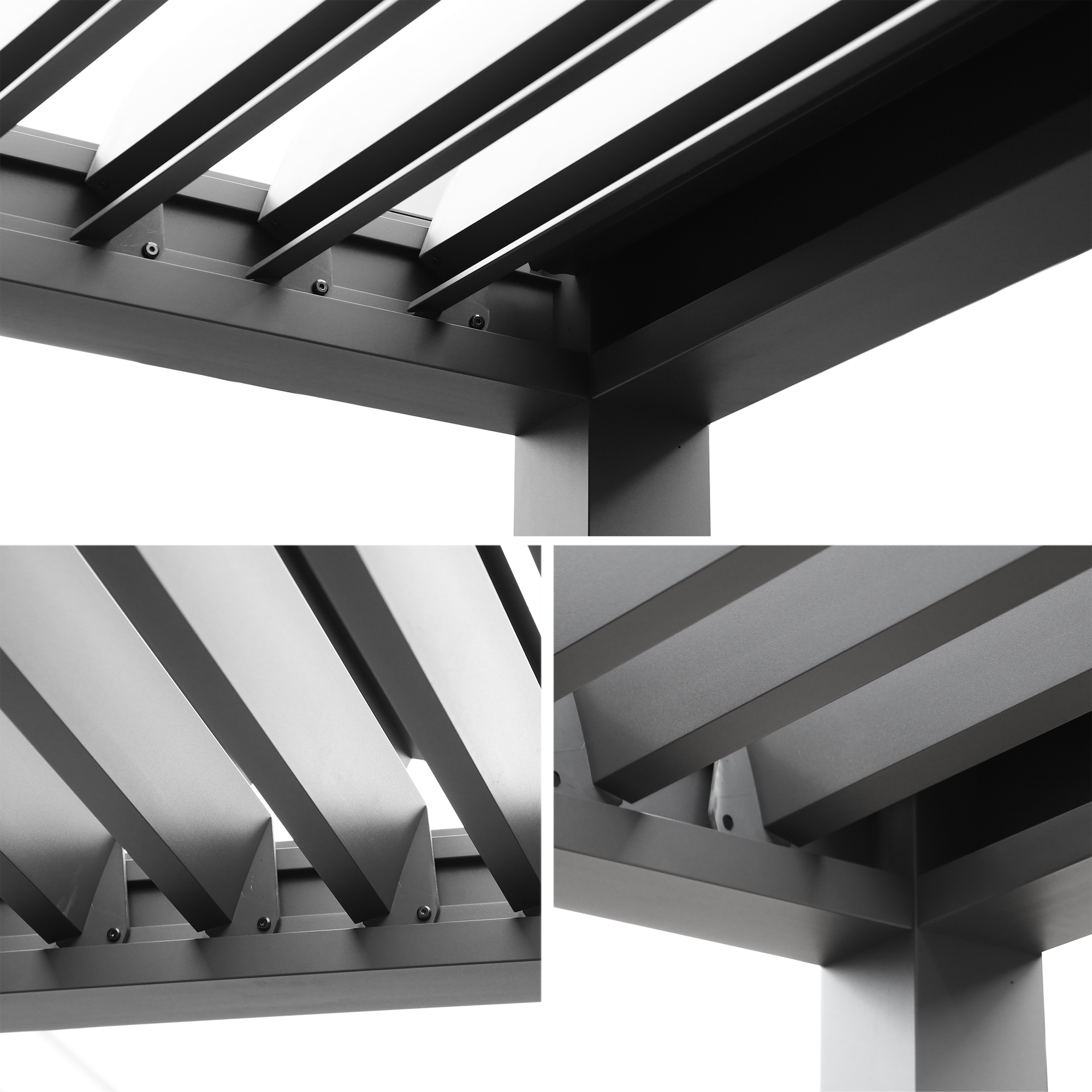 Pérgola Icono 120 3x4 Antracita