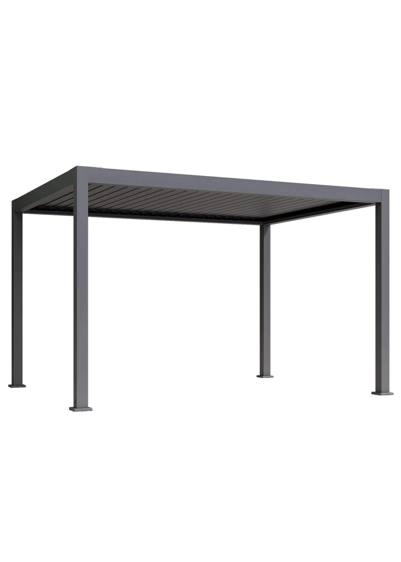 Pérgola Icon 120 Retr 3x4 Antracita E-Pérgola