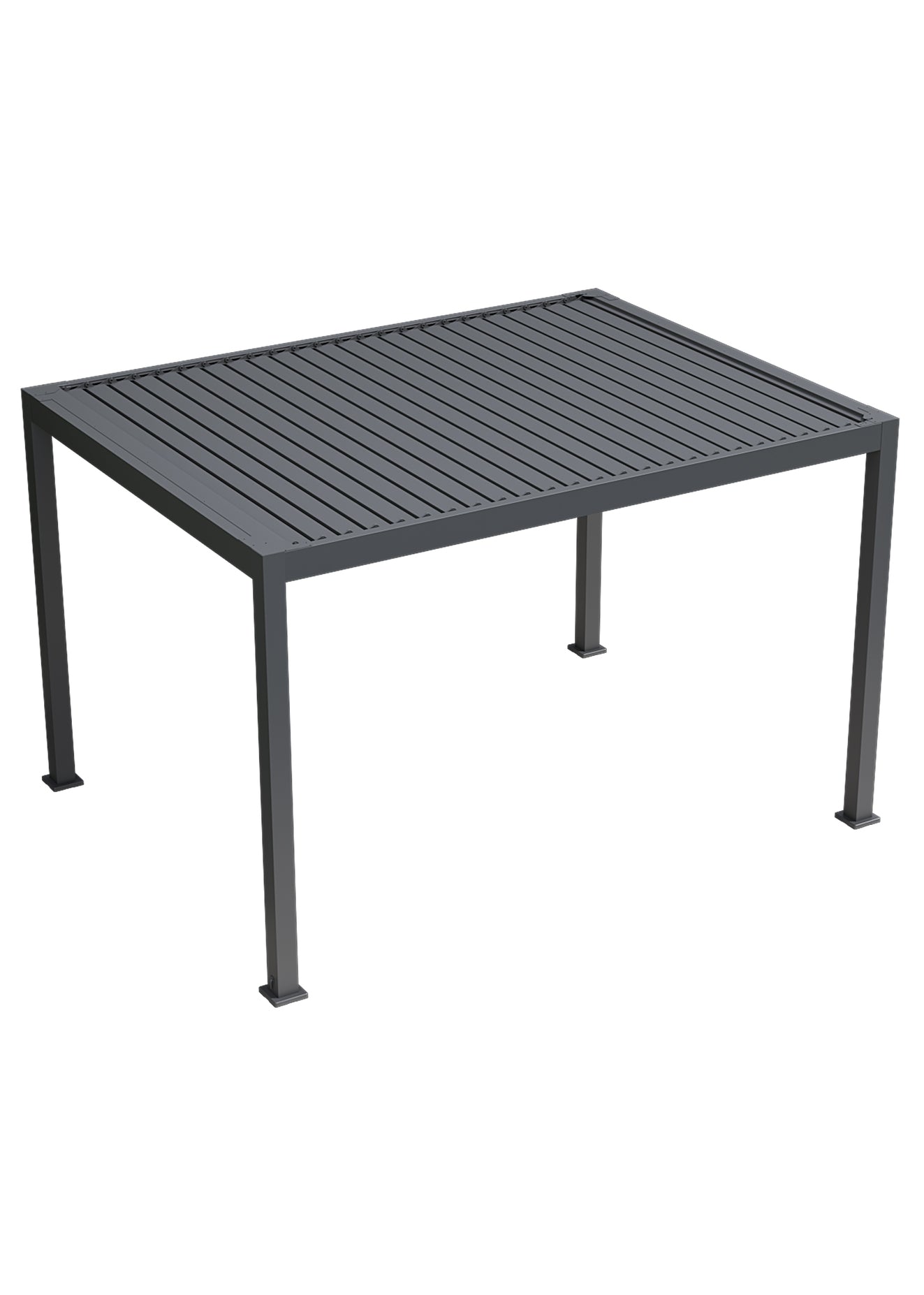 Pérgola Icon 120 Retr 3x4 Antracita E-Pérgola