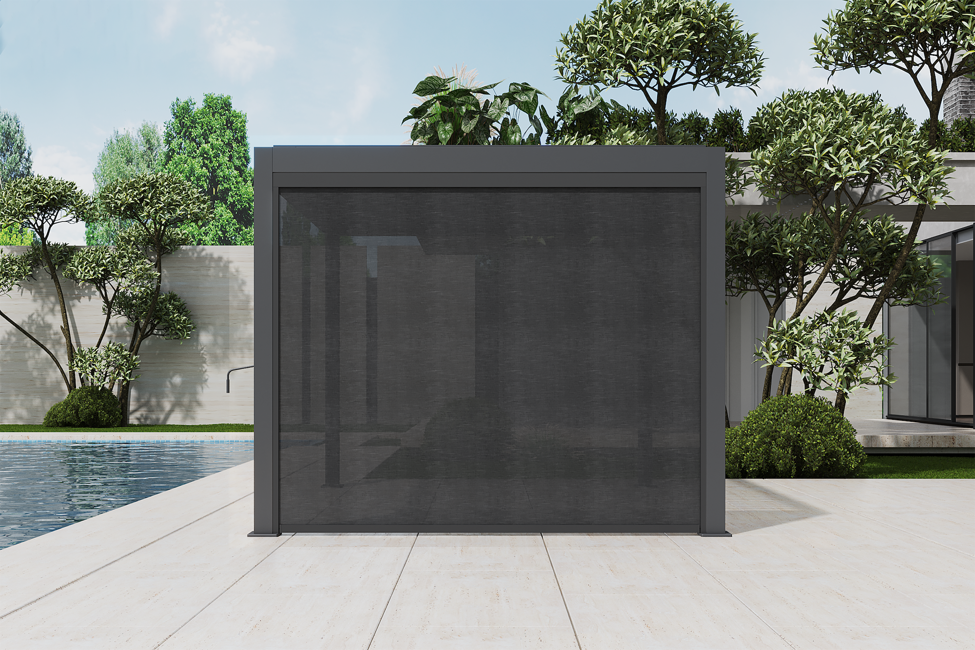 Pérgola Icono 120 3x4 Antracita