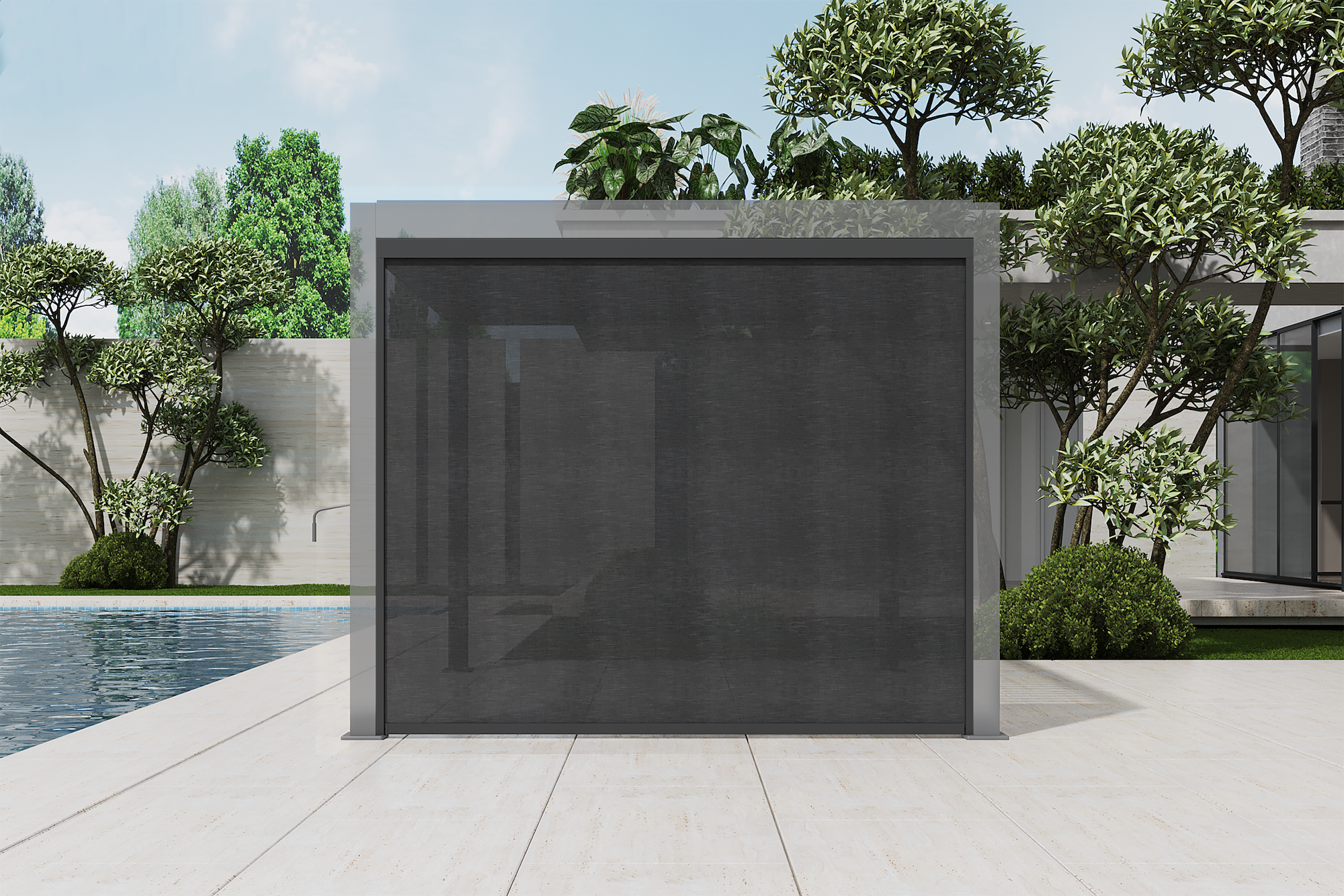 Pérgola Icono 120 3x4 Antracita