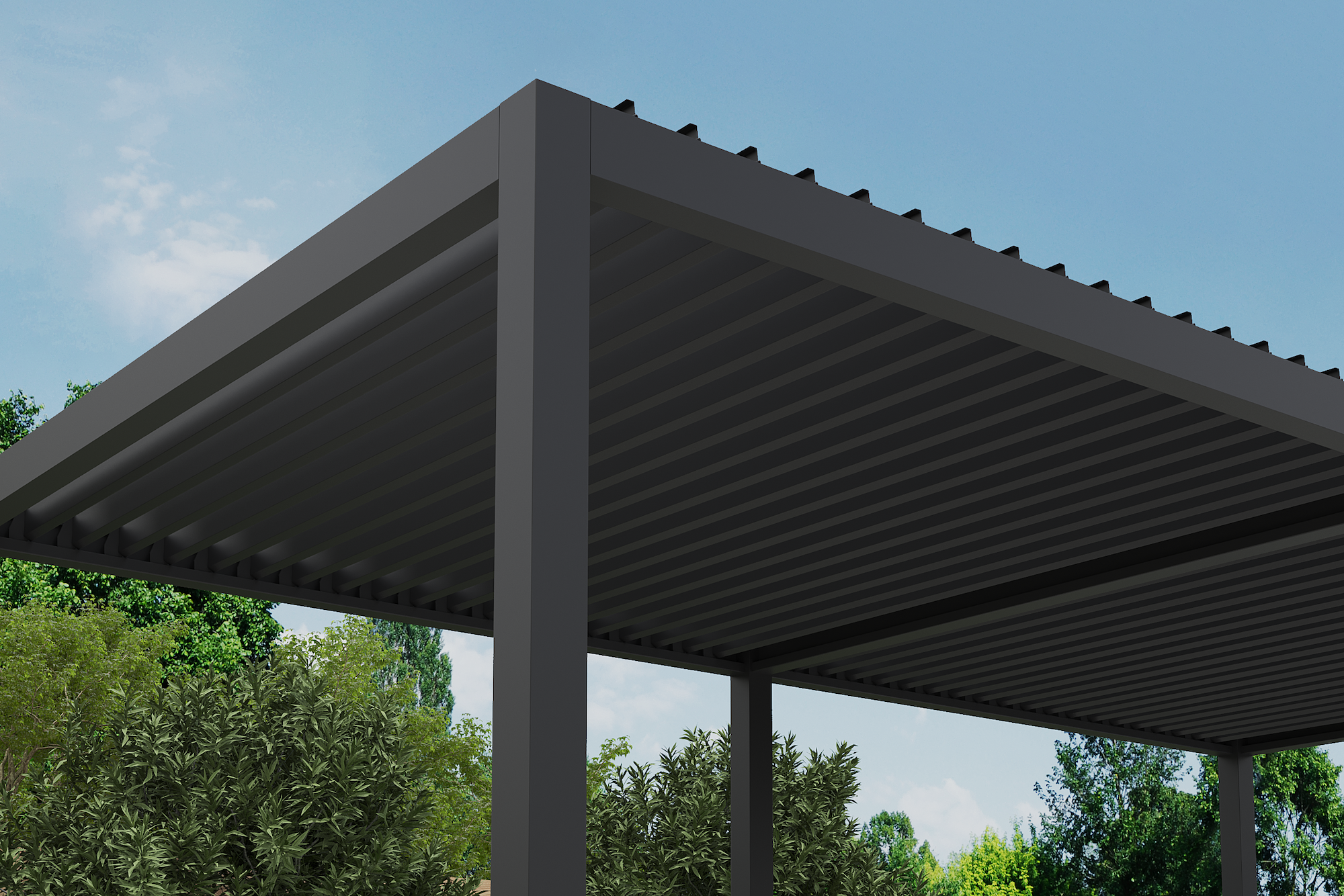 Core+ 110 3x6 Anthracite Pergola