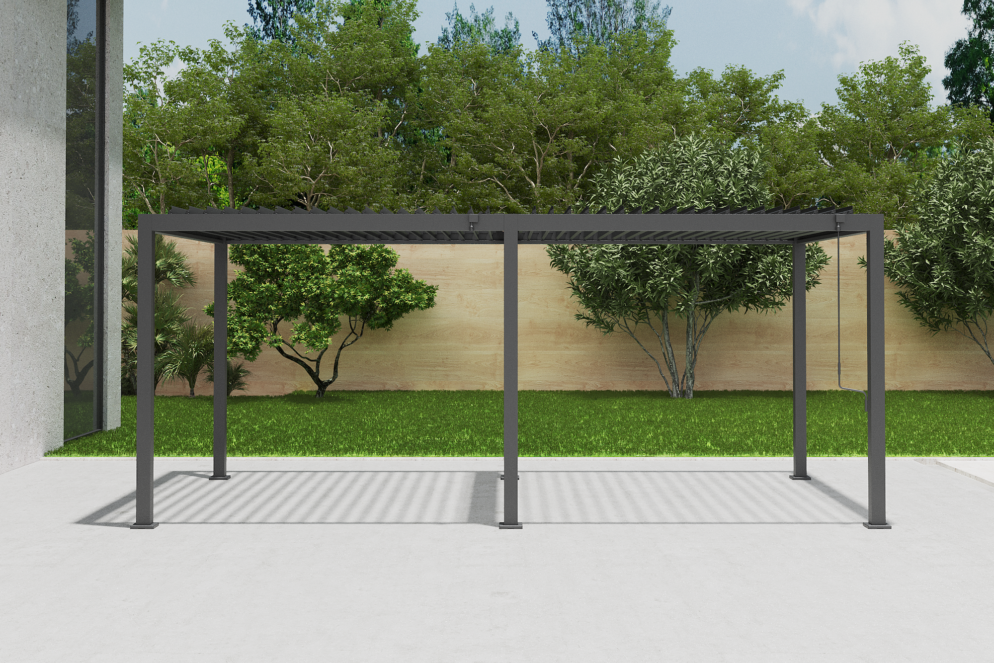 Core+ 110 3x6 Anthracite Pergola