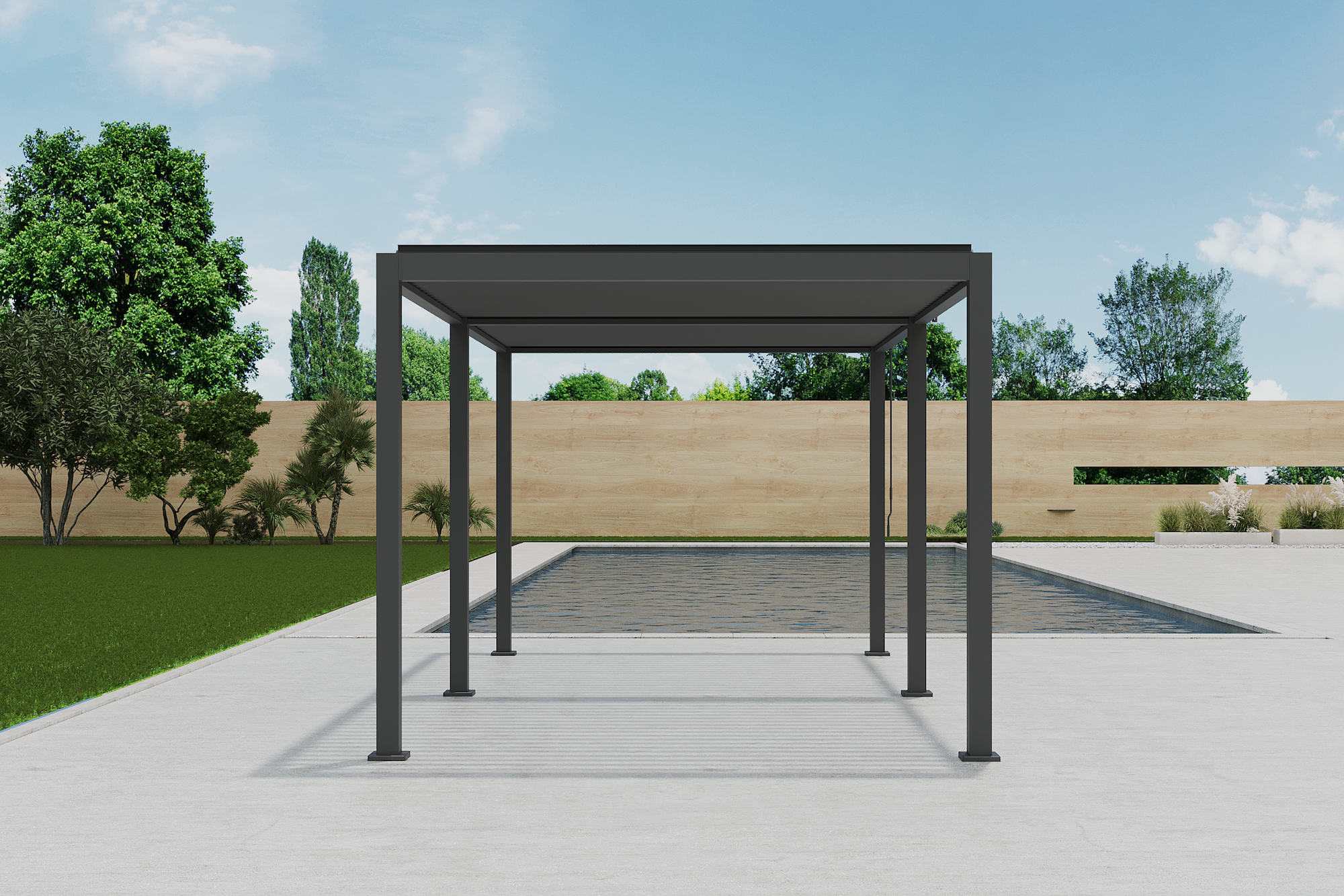 Core+ 110 3x6 Anthracite Pergola