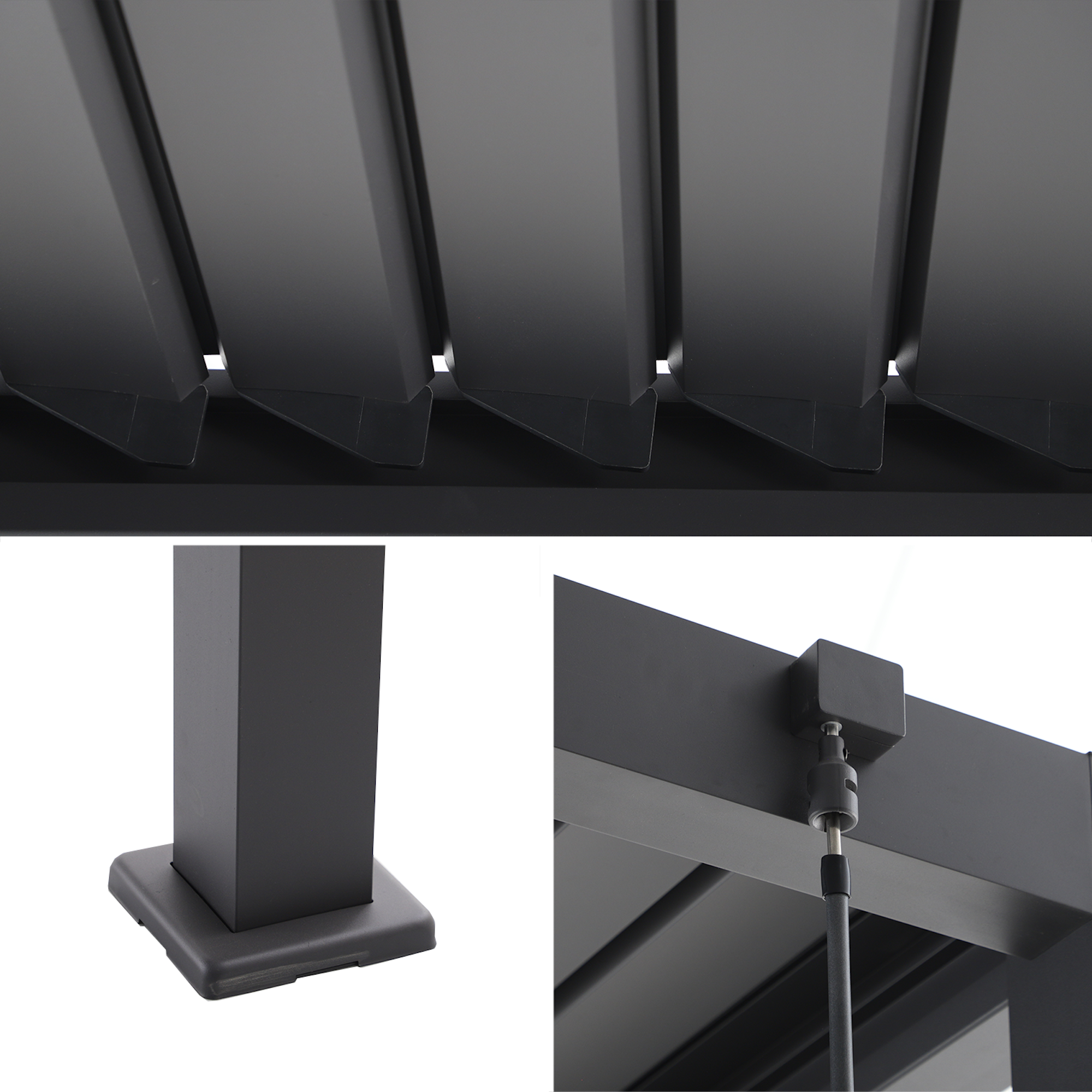 Core+ 110 3x6 Anthracite Pergola