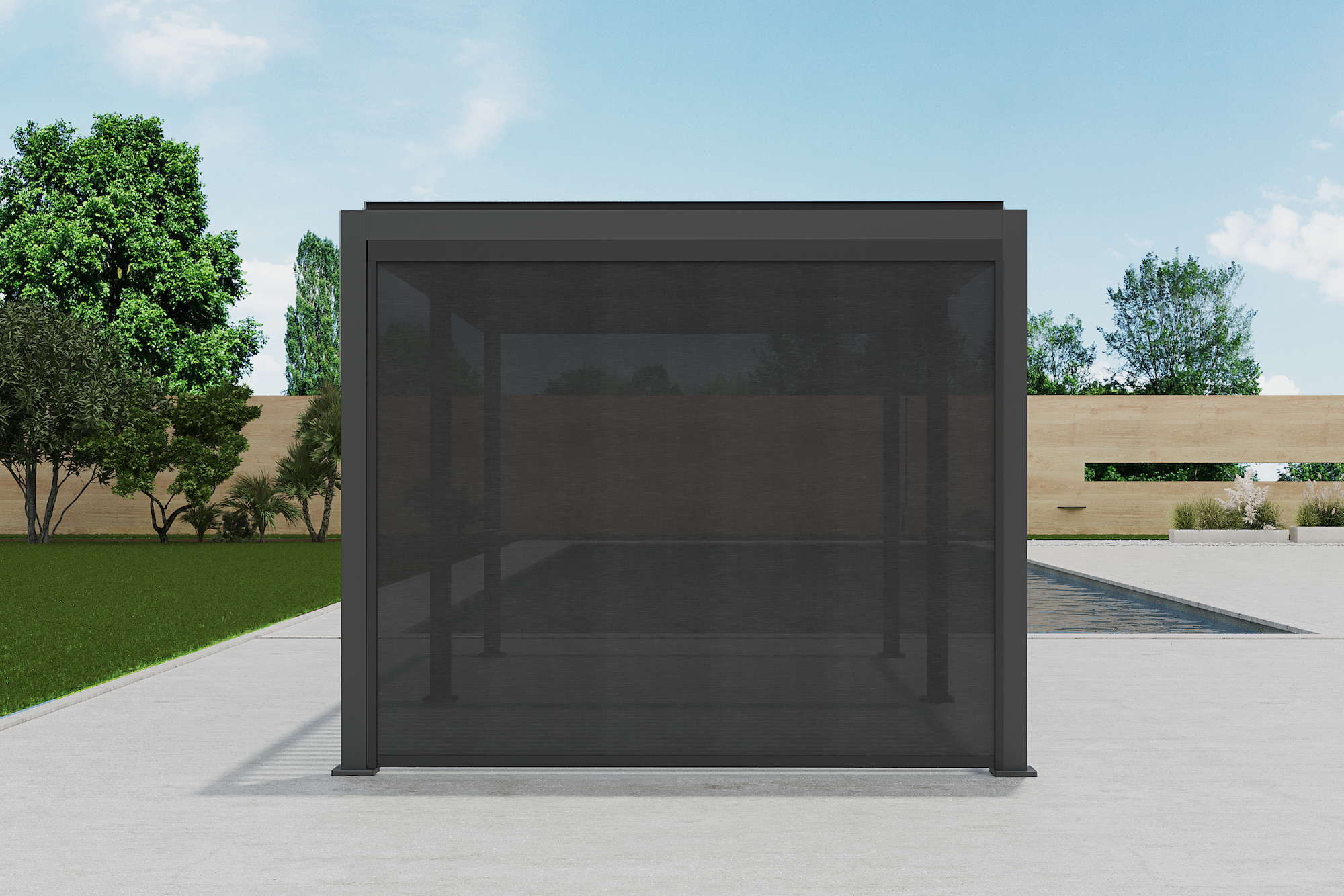 Core+ 110 3x6 Anthracite Pergola