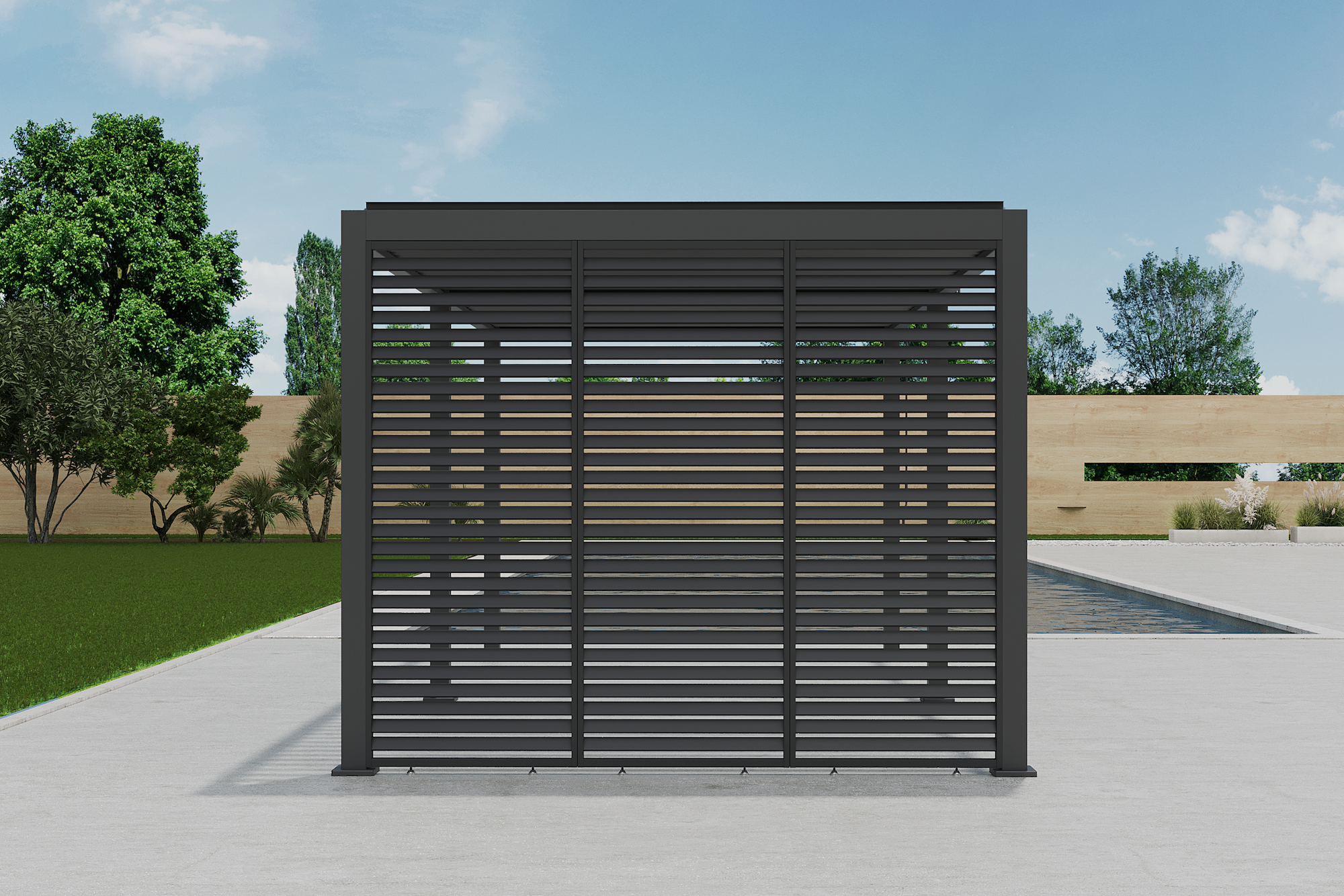 Core+ 110 3x6 Anthracite Pergola