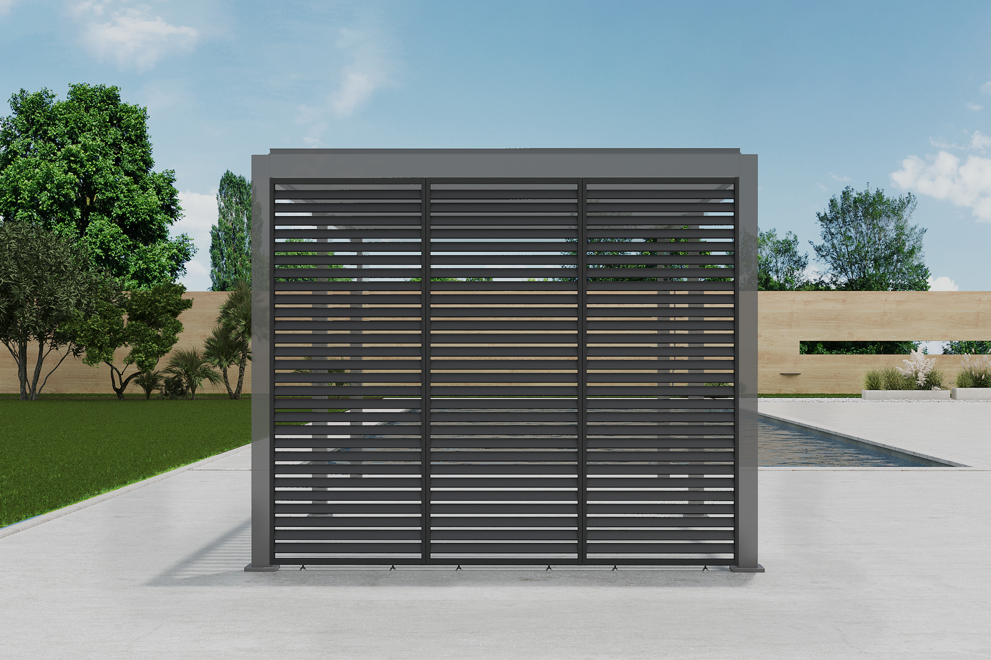 Core+ 110 3x6 Anthracite Pergola
