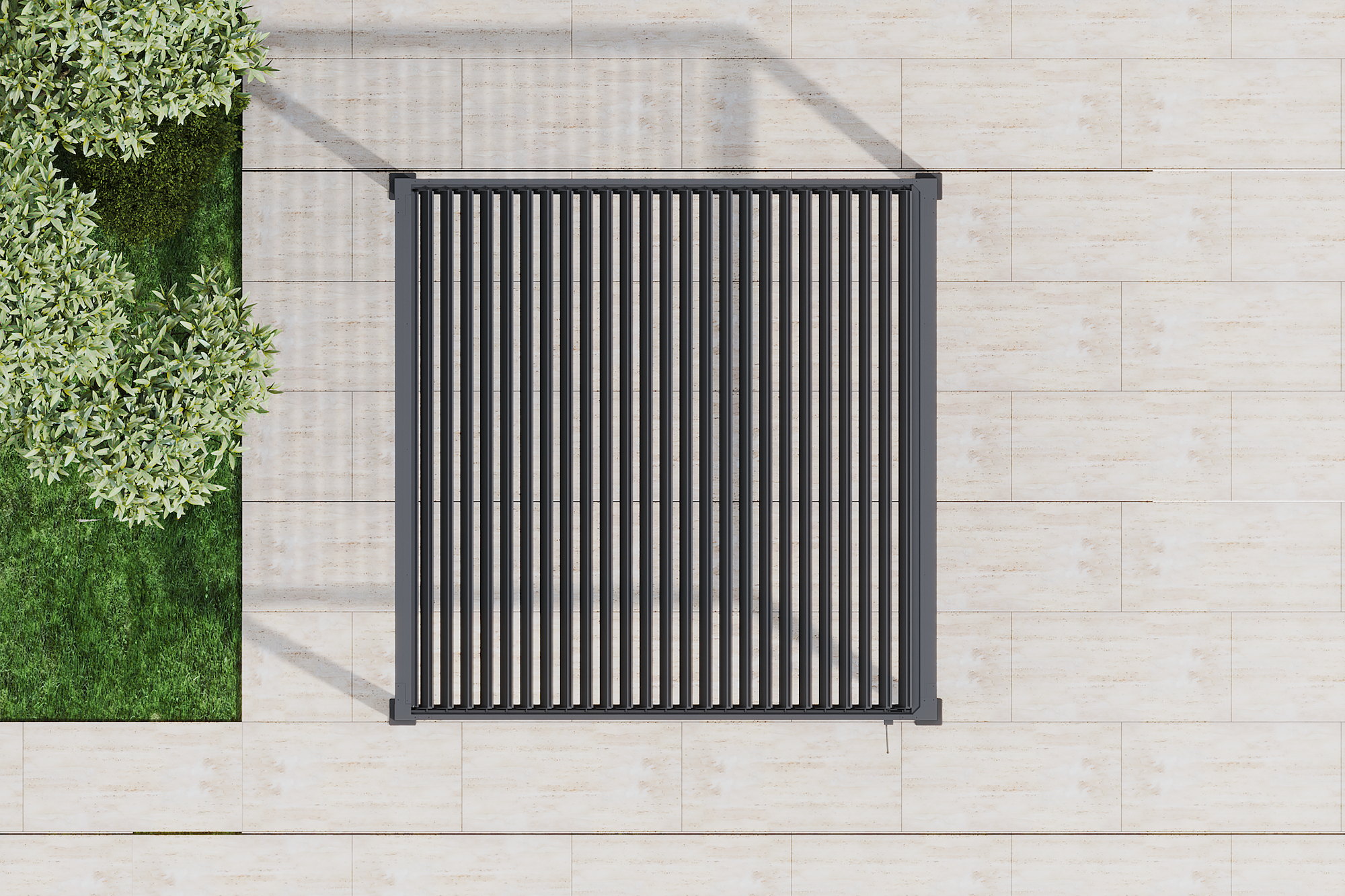 Pérgola Icon 120 4x4 Antracita