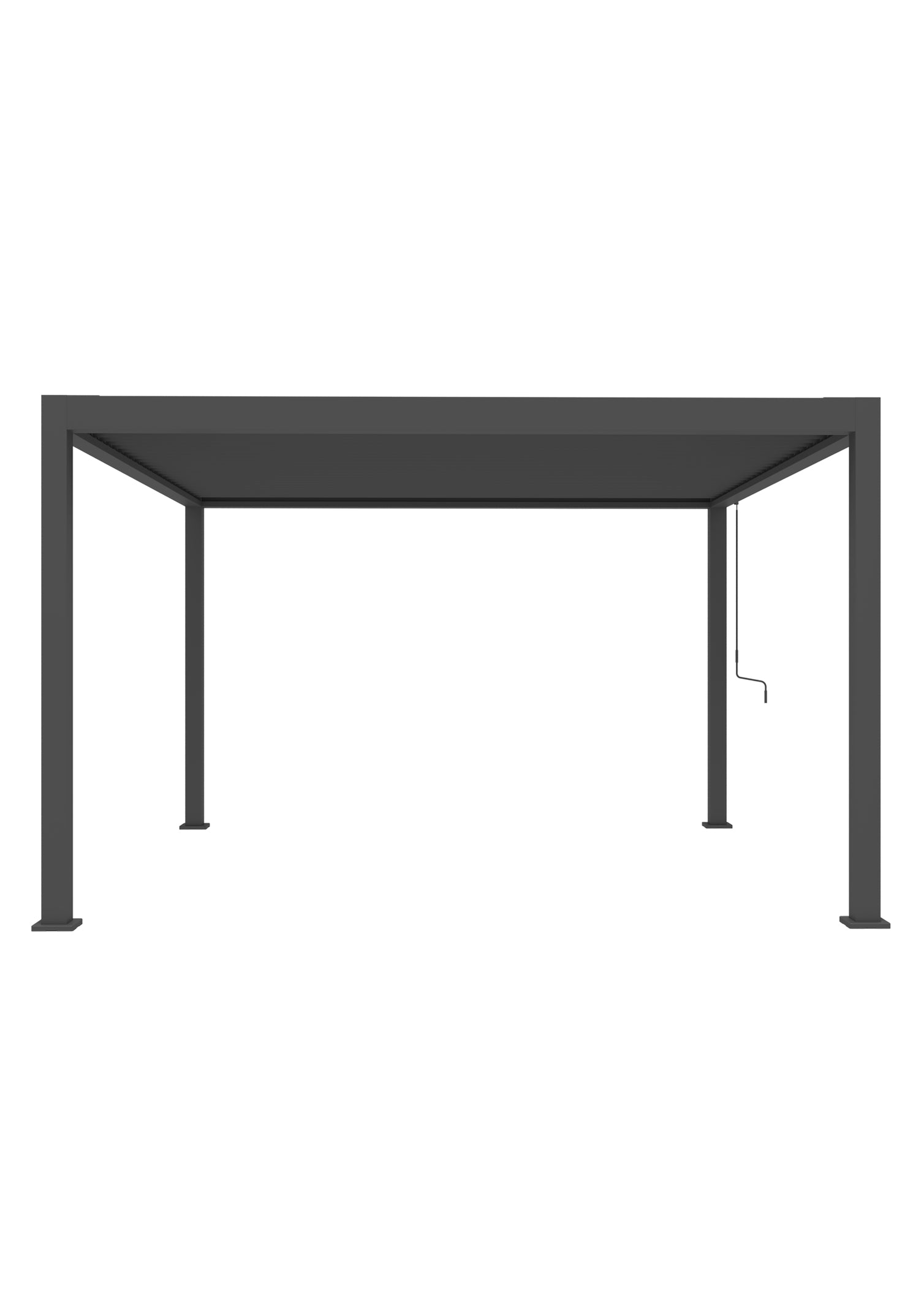 Pérgola Icon 120 4x4 Antracita