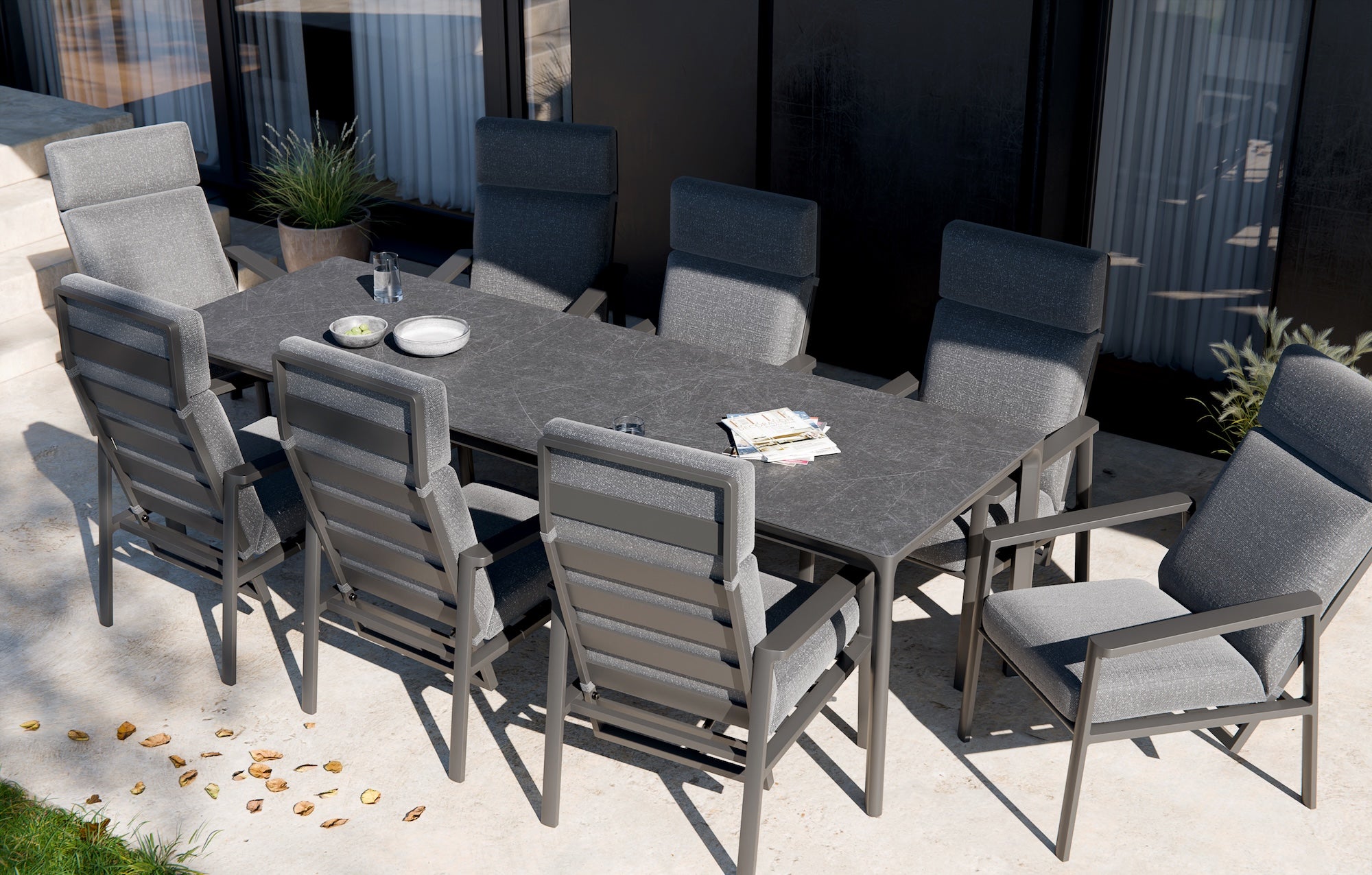 Silla de comedor reclinable Focosa