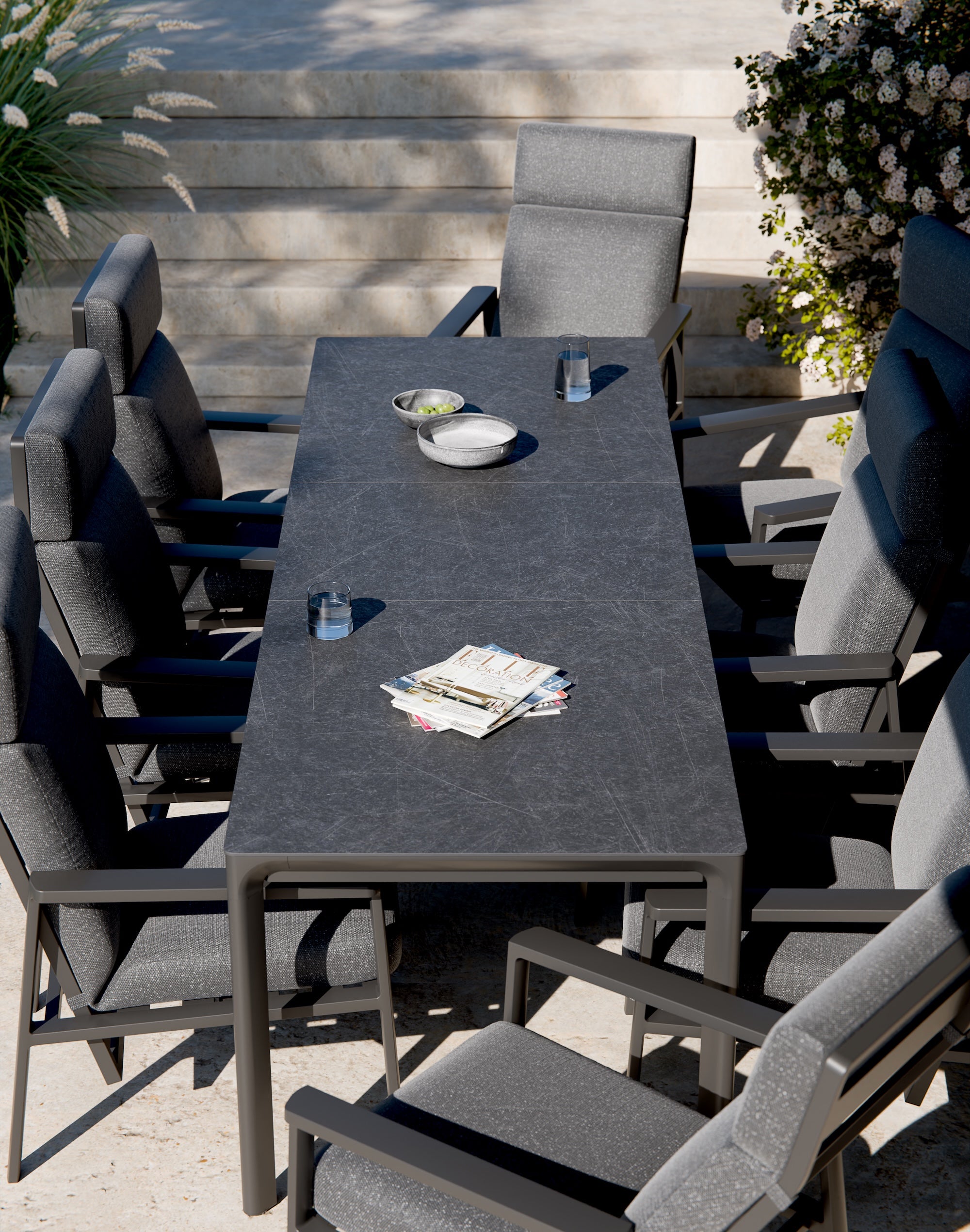 Silla de comedor reclinable Focosa