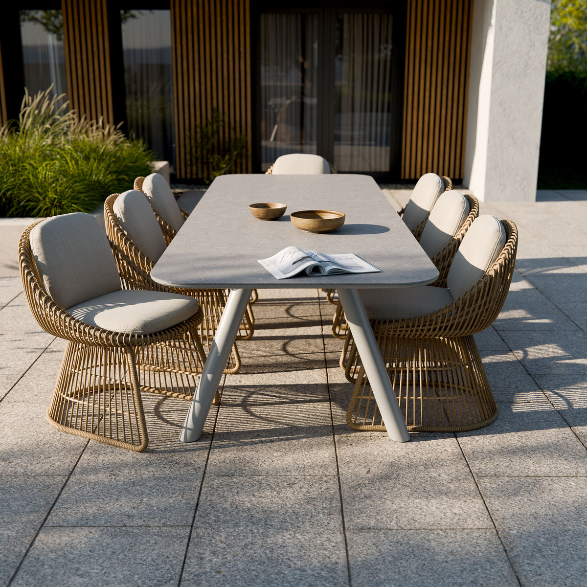 Royal Garden Norden 7 Seat Outdoor Dining Set.