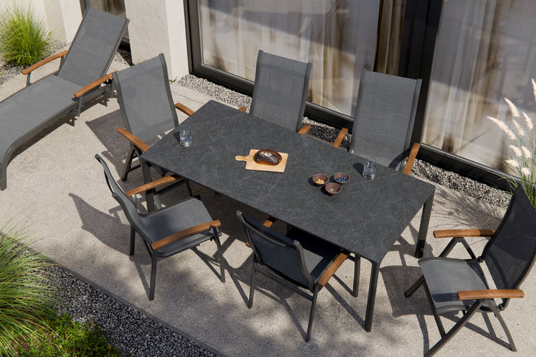 Nomad Dining Table Rect 160cm